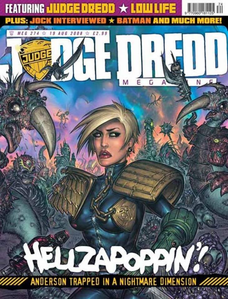 Judge Dredd Megazine #274 cover