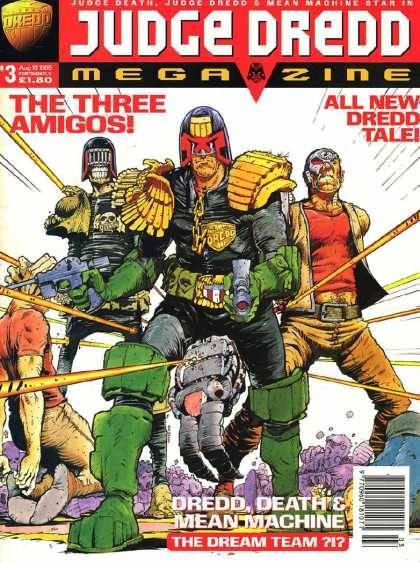 Judge Dredd: The Megazine #3 cover