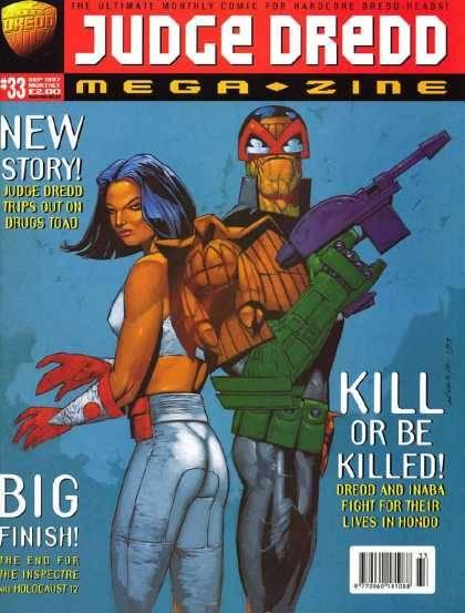 Judge Dredd: The Megazine #33 cover