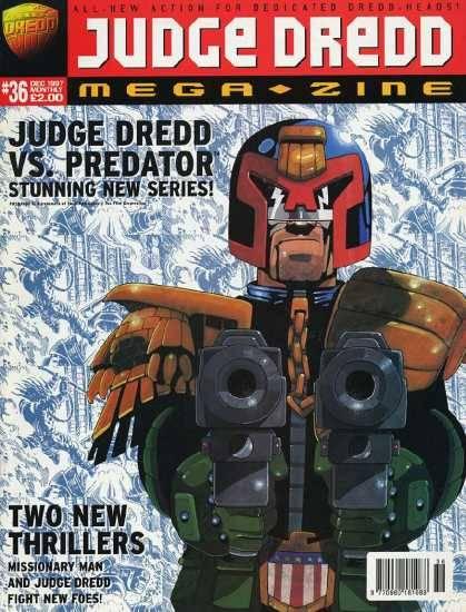 Judge Dredd: The Megazine #36 cover