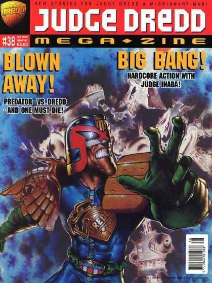 Judge Dredd: The Megazine #38 cover