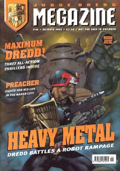 Judge Dredd: The Megazine #46 cover