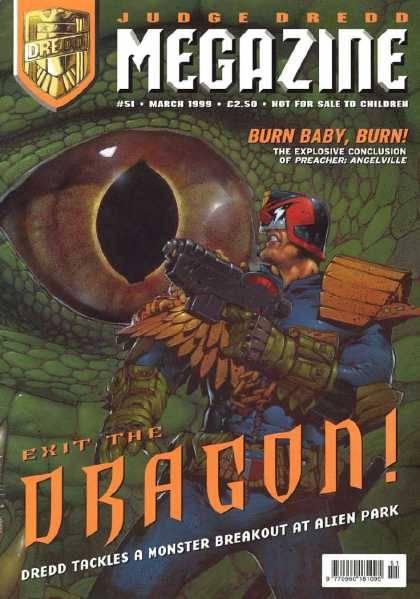 Judge Dredd: The Megazine #51 cover
