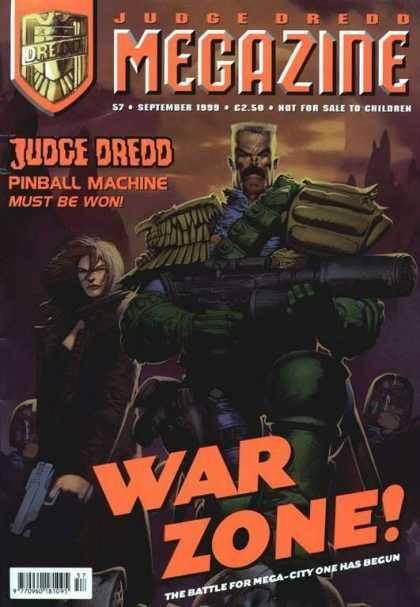 Judge Dredd: The Megazine #57 cover