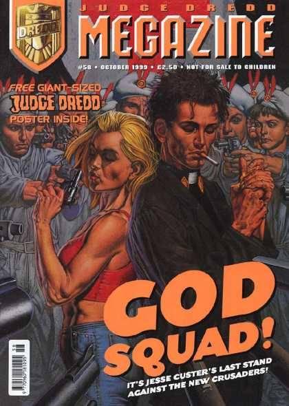 Judge Dredd: The Megazine #58 cover