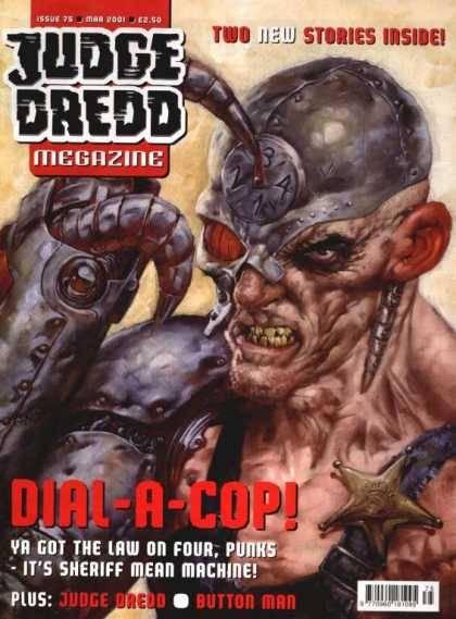 Judge Dredd: The Megazine #75 cover