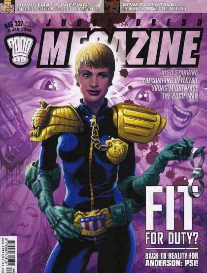 Judge Dredd Megazine #227 cover