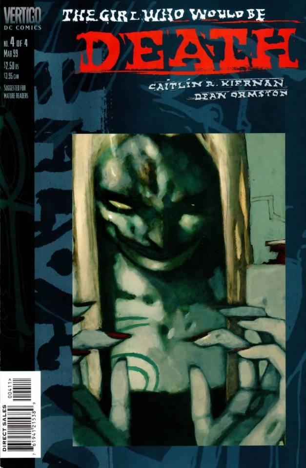 The Girl Who Would Be Death #4 cover