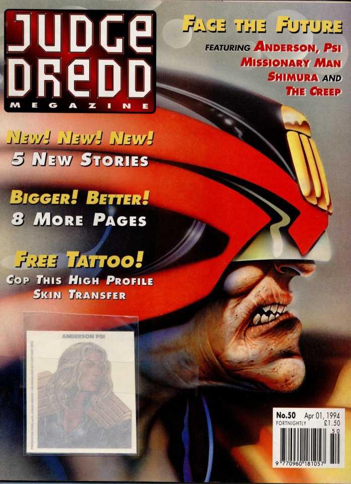 Judge Dredd: The Megazine #50