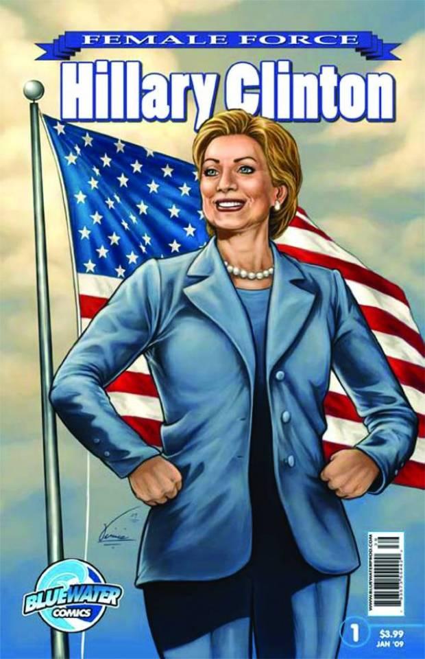 Female Force: Hillary Clinton #1 cover