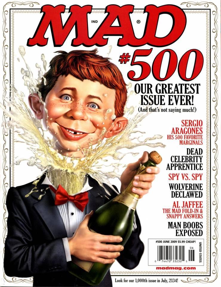 MAD #500 cover