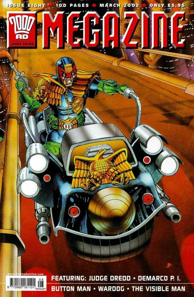 Judge Dredd: The Megazine #8 cover