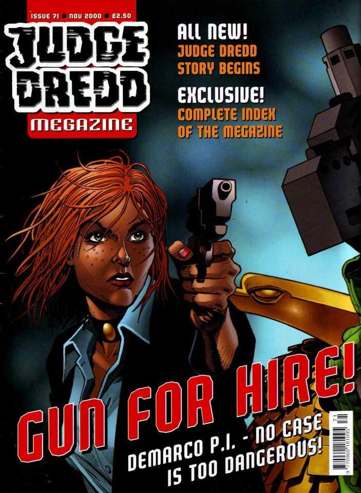Judge Dredd: The Megazine #71 cover
