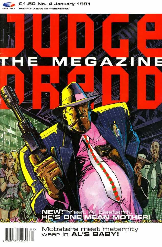 Judge Dredd: The Megazine #4 cover