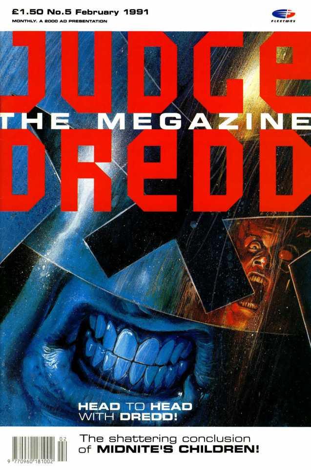 Judge Dredd: The Megazine #5 cover