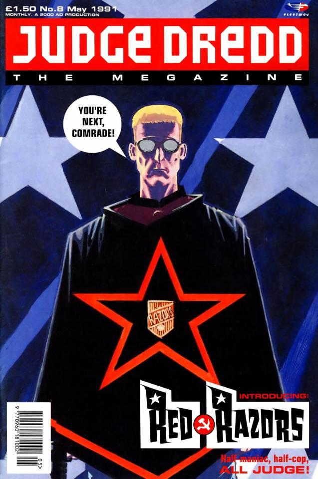 Judge Dredd: The Megazine #8 cover