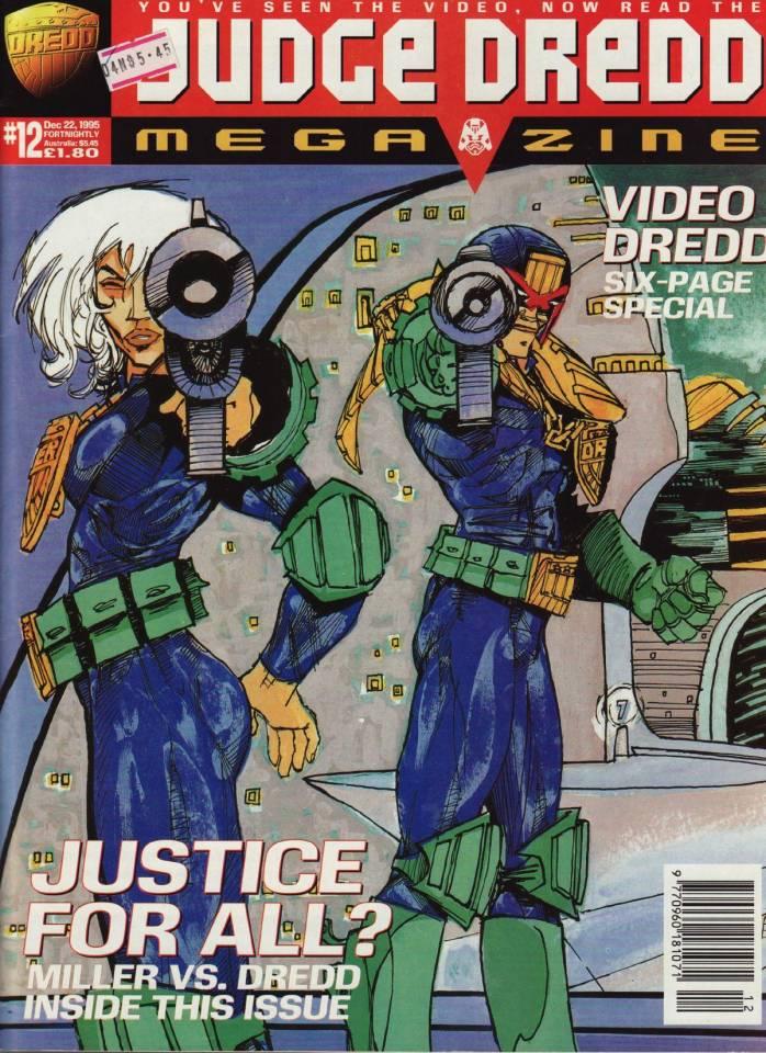 Judge Dredd: The Megazine #12 cover