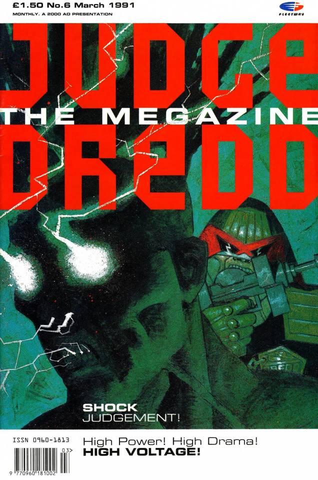 Judge Dredd: The Megazine #6 cover