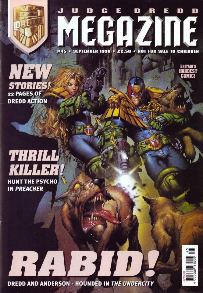 Judge Dredd: The Megazine #45 cover