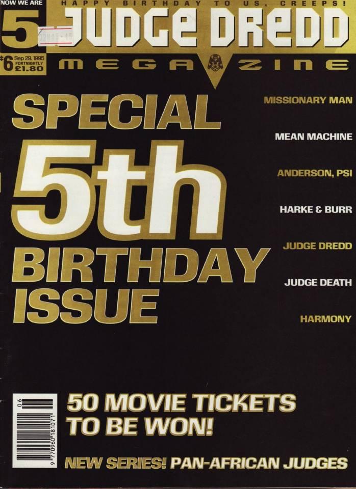 Judge Dredd: The Megazine #6