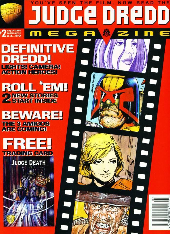 Judge Dredd: The Megazine #2 cover