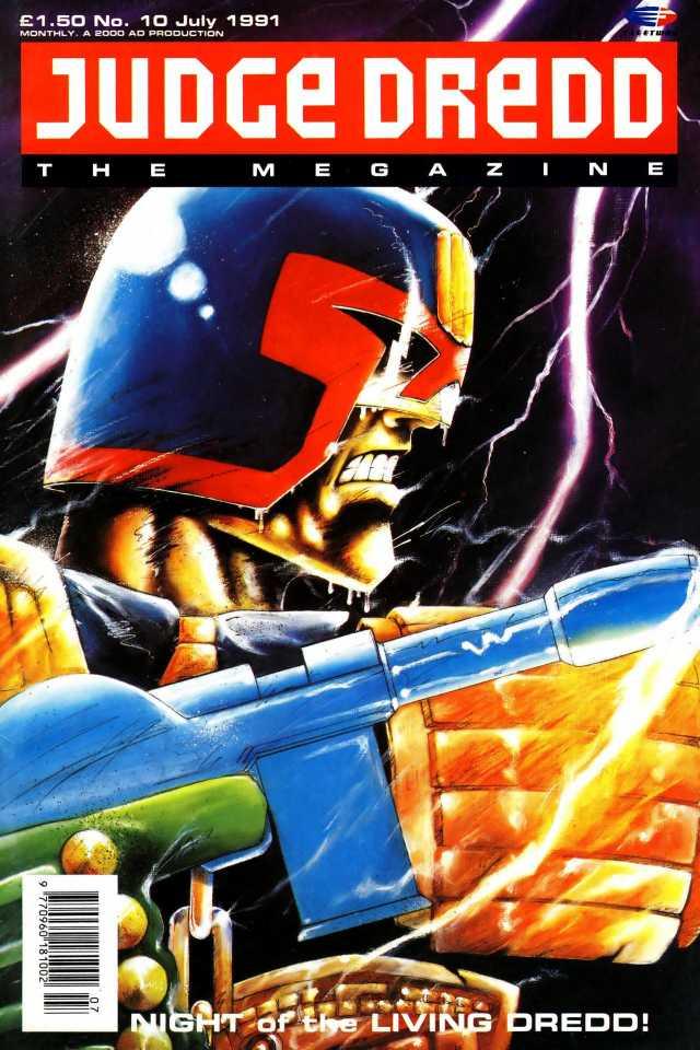 Judge Dredd: The Megazine #10 cover