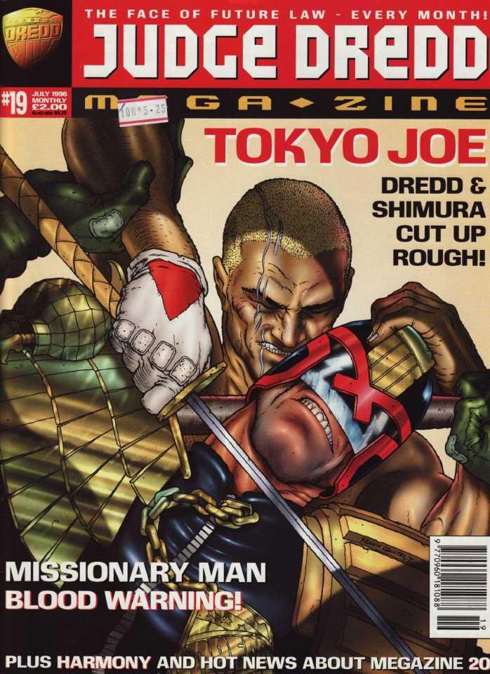 Judge Dredd: The Megazine #19 cover