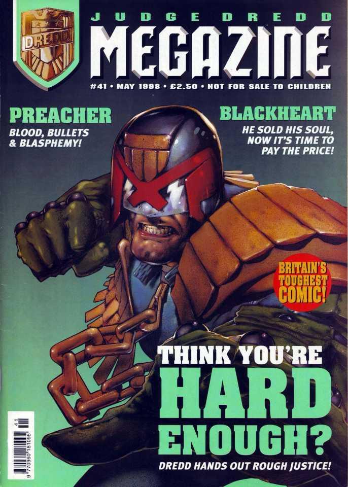 Judge Dredd: The Megazine #41 cover