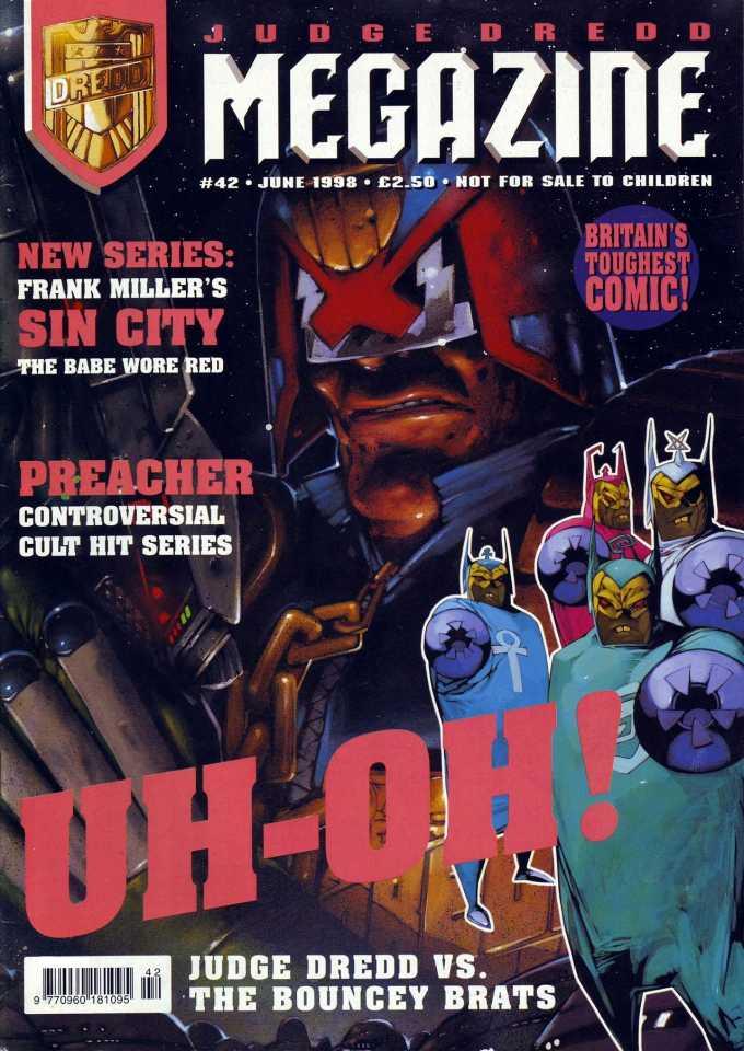 Judge Dredd: The Megazine #42 cover
