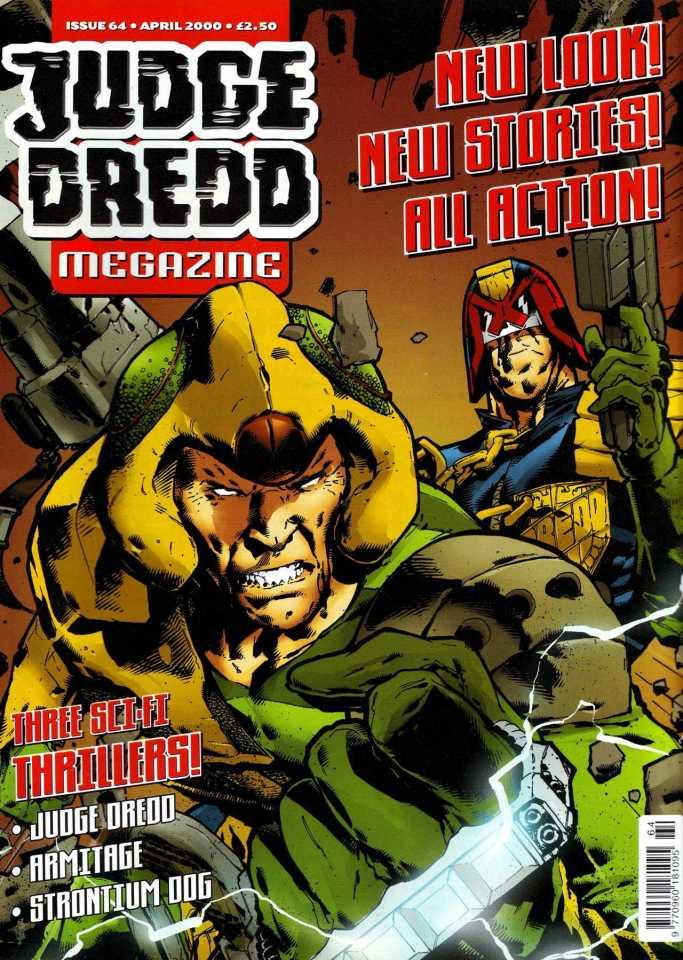 Judge Dredd: The Megazine #64 cover