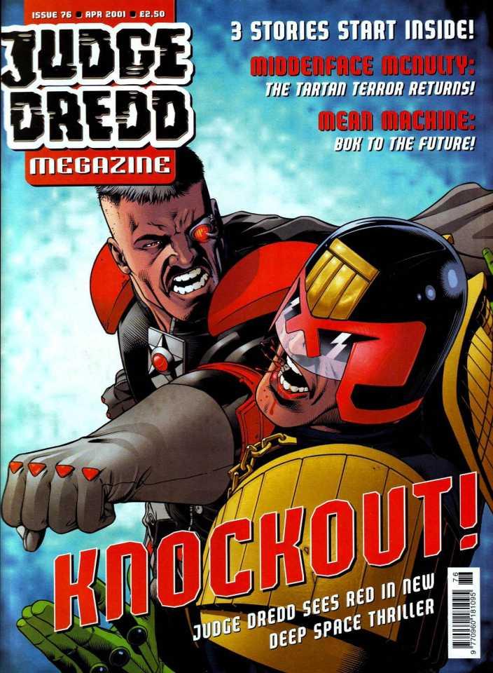 Judge Dredd: The Megazine #76 cover
