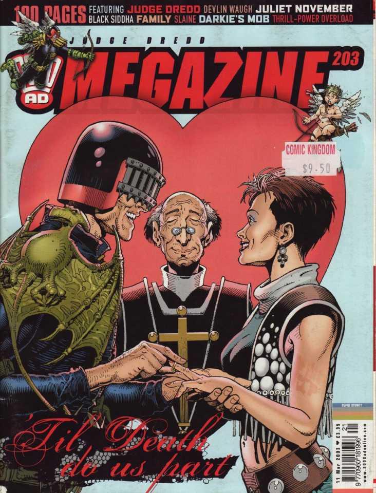 Judge Dredd Megazine #203