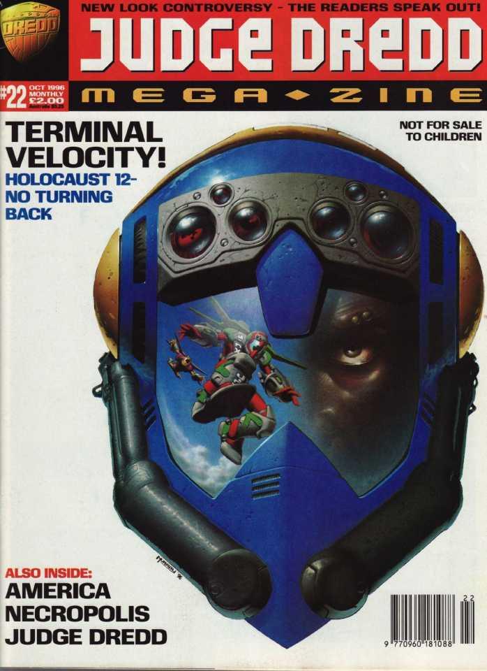 Judge Dredd: The Megazine #22 cover