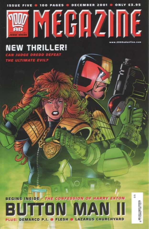 Judge Dredd: The Megazine #5 cover