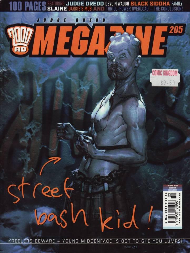 Judge Dredd Megazine #205