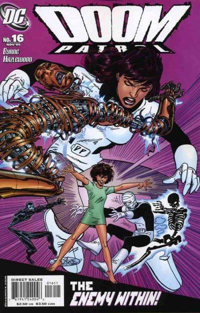 Doom Patrol #16 cover