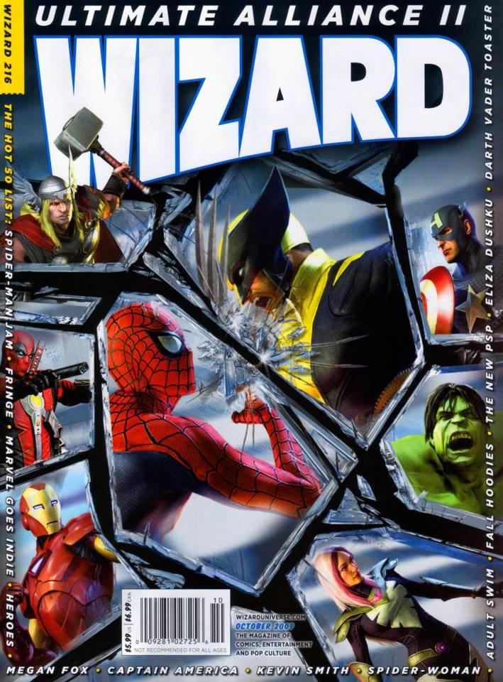 Wizard: The Comics Magazine 216