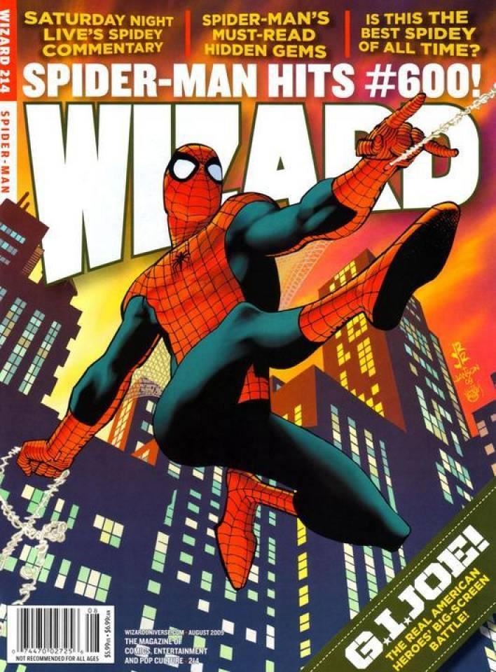 Wizard: The Comics Magazine #214 cover
