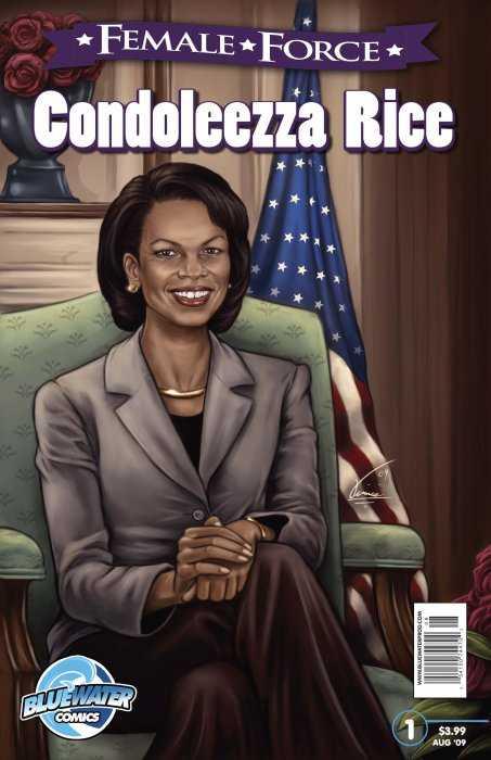 Female Force: Condoleezza Rice cover — © TidalWave Productions