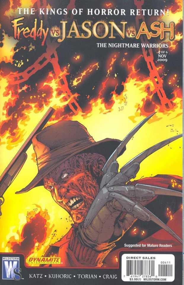 Freddy vs Jason vs Ash (of Army of Darkness): The Nightmare Warriors #4