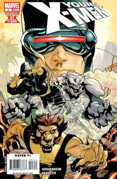 Young X-Men #3 cover