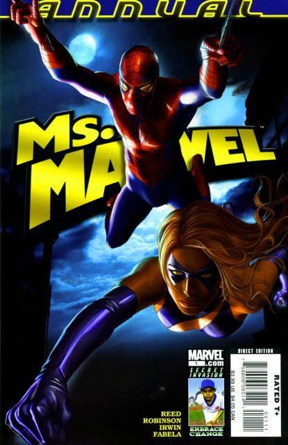 Ms. Marvel Annual cover — © Marvel