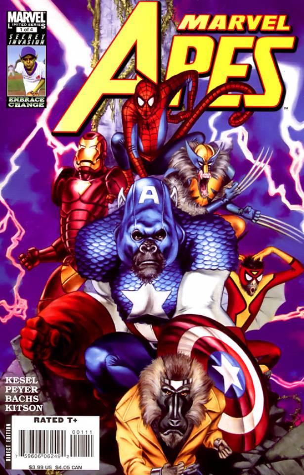 Marvel Apes cover — © Marvel