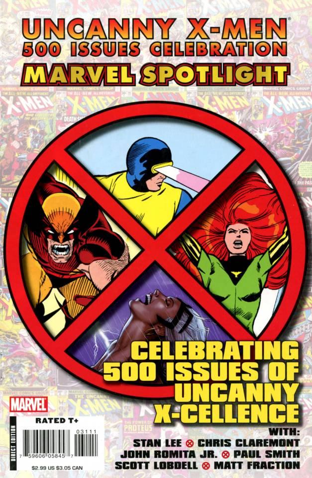 Marvel Spotlight: Uncanny X-Men 500 Issues Celebration cover — © Marvel