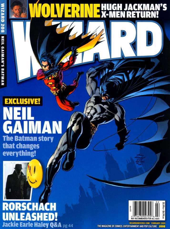 Wizard: The Comics Magazine #208 cover