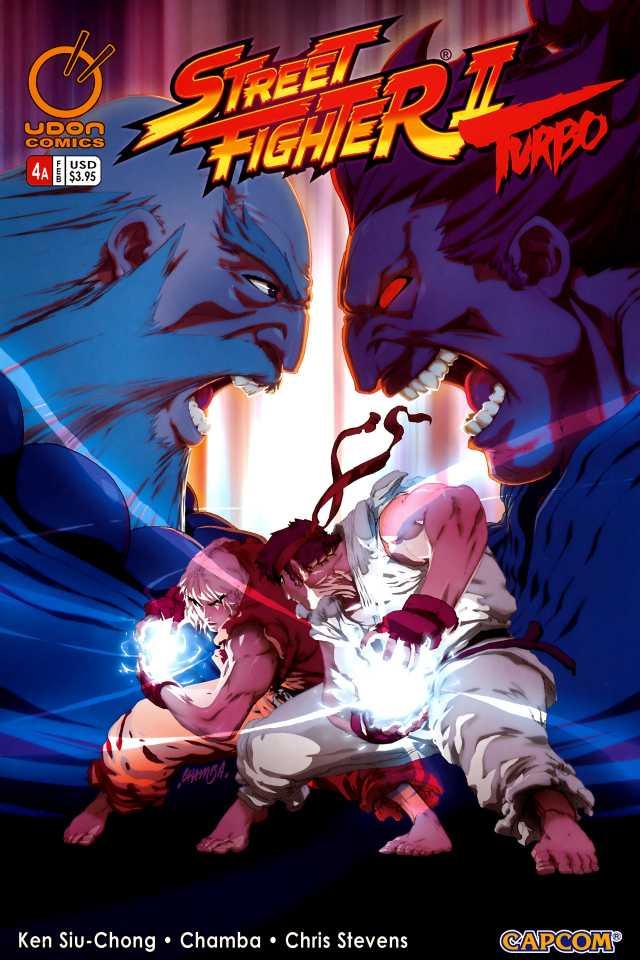 Street Fighter II Turbo #4 cover