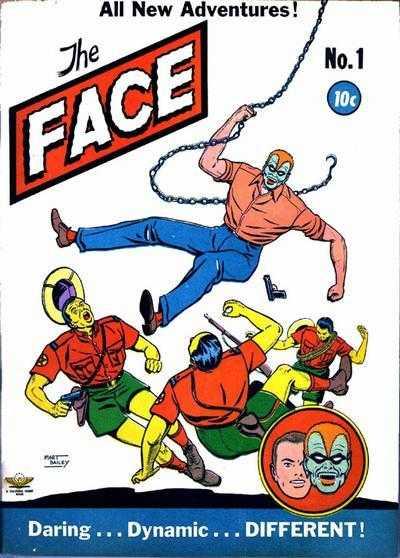 The Face cover — © Columbia Comics