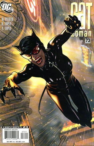 Catwoman #73 cover