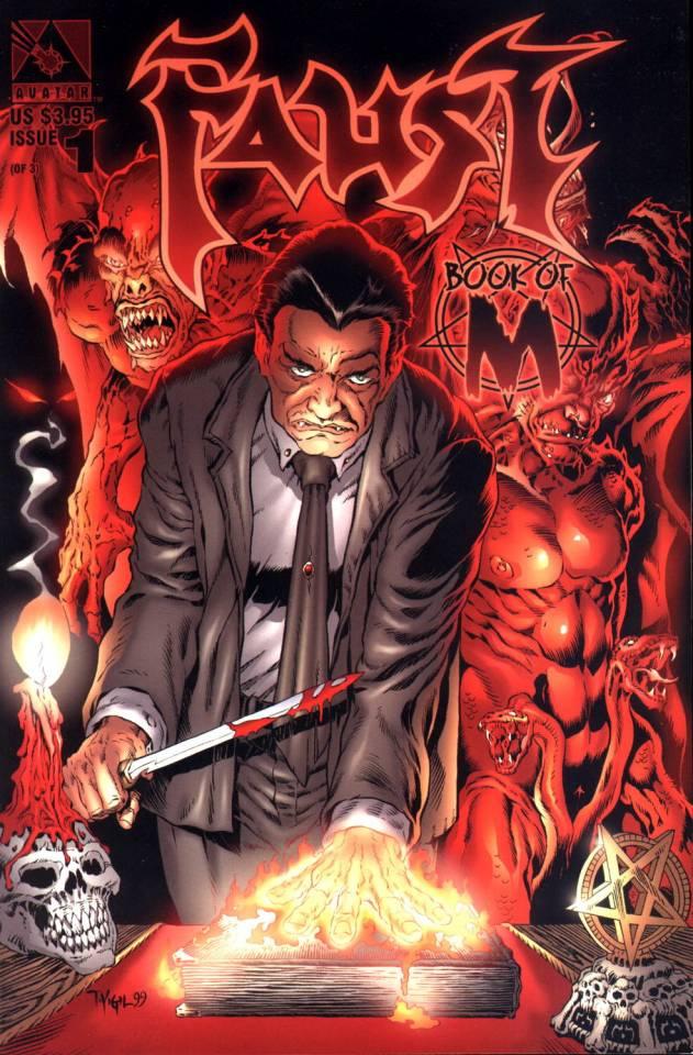 Faust: Book of M cover — © Avatar Press