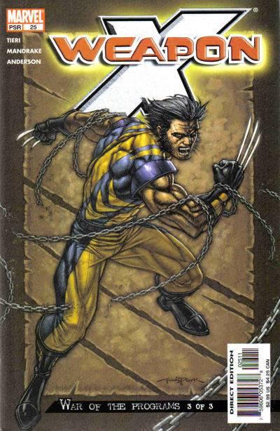 Weapon X #25 cover